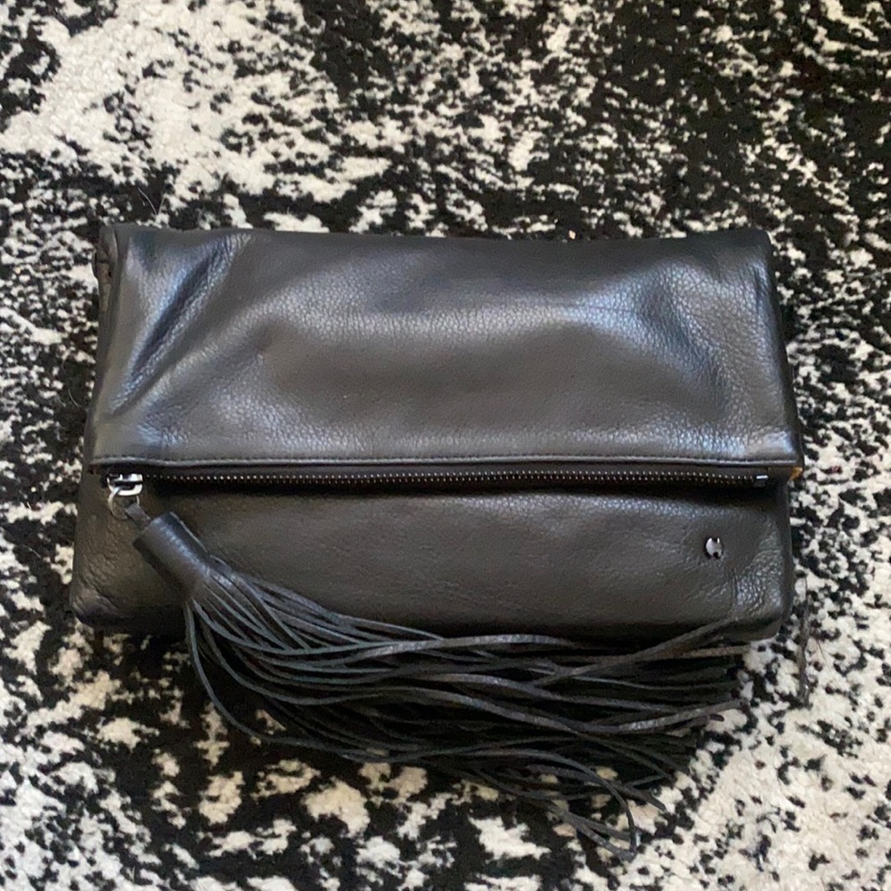 Halston Heritage Foldover clutch